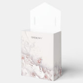 Ivory Blush Pink Floral Gevor Box Geschenkschachtel (Geöffnet)
