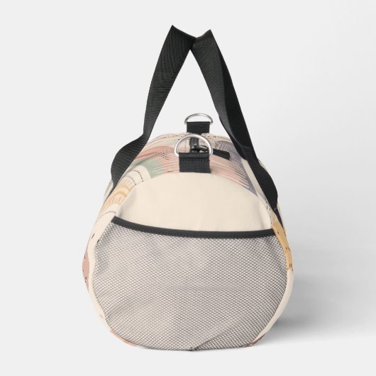 Ivory Boho Rainbow Duffle Bag (Rechts)