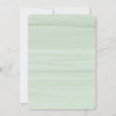 Ivory Bouquet Floral Wedding Brautparty Einladung (Rückseite)