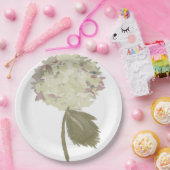 Ivory Chrysanthemum Pappteller (Party)