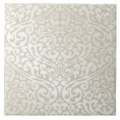 Ivory Classic Keramik Tile Fliese (Vorderseite)