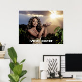 IVORY COAST - COCOA POSTER (Heimbüro)