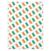 IVORY COAST FLAG MAP Stilvolle, Patriotische Ivori Tischdecke (Vorderseite)