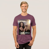 IVORY COAST - I LOVE COCOA Tri-Blend SHIRT (Vorderseite voll)