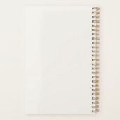 Ivory cream gold modern minimalist luxury 2026 planer (Rückseite)