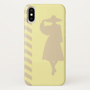 Ivory Cream Neutral Chevrons Mode Case-Mate iPhone Hülle