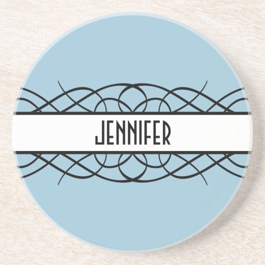 Ivory Deko Blüh Getränkeuntersetzer (Vorne)