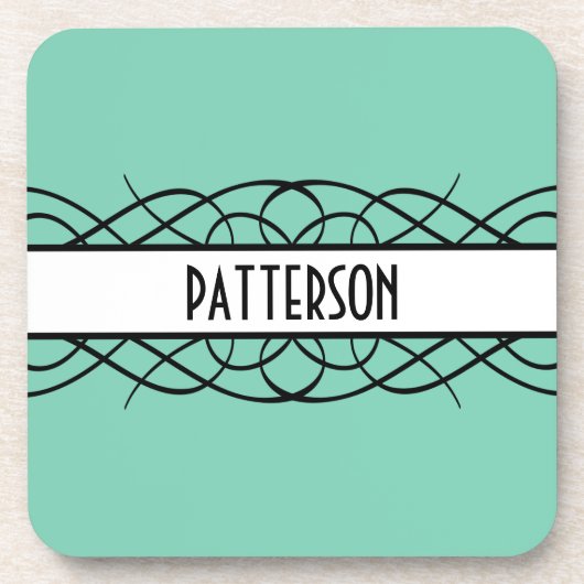 Ivory Deko Blüh Getränkeuntersetzer (Vorderseite)