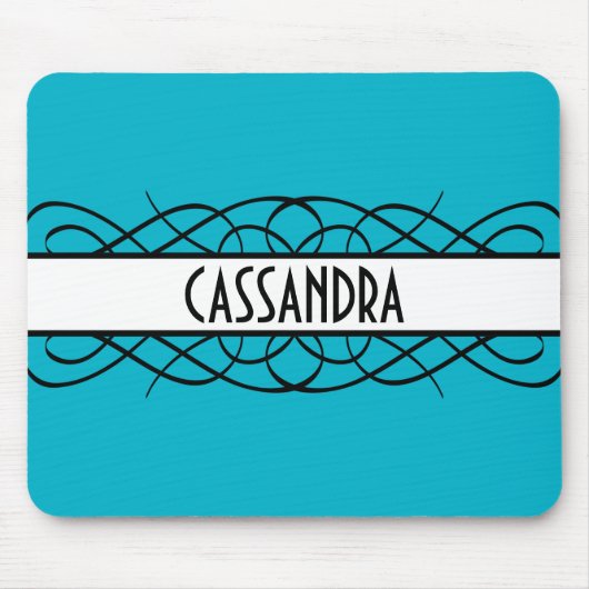 Ivory Deko Blüh Mousepad (Vorne)