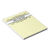 Ivory Deko Blüh Notizblock (angewinkelt)