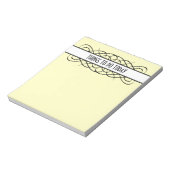 Ivory Deko Blüh Notizblock (Rotiert)