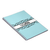 Ivory Deko Blüh Notizblock (Rechte Seite)