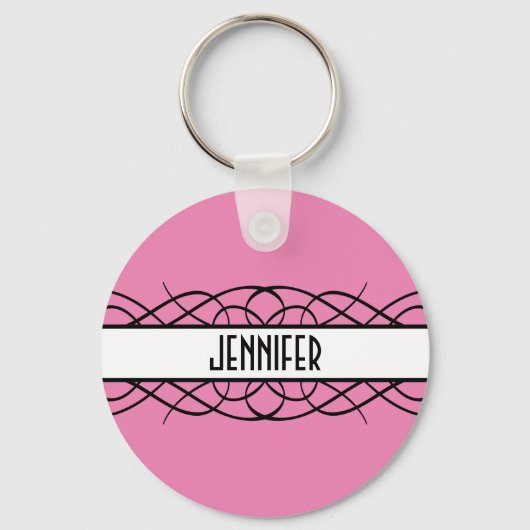 Ivory Deko Blüh Schlüsselanhänger (Vorderseite)