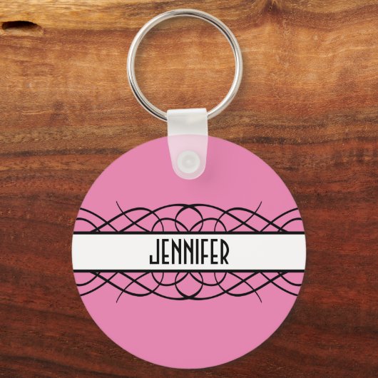 Ivory Deko Blüh Schlüsselanhänger (Vorderseite)