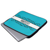 Ivory Deko Blühe Laptop Sleeve (Vorne Knopf)