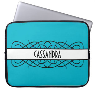 Ivory Deko Blühe Laptop Sleeve