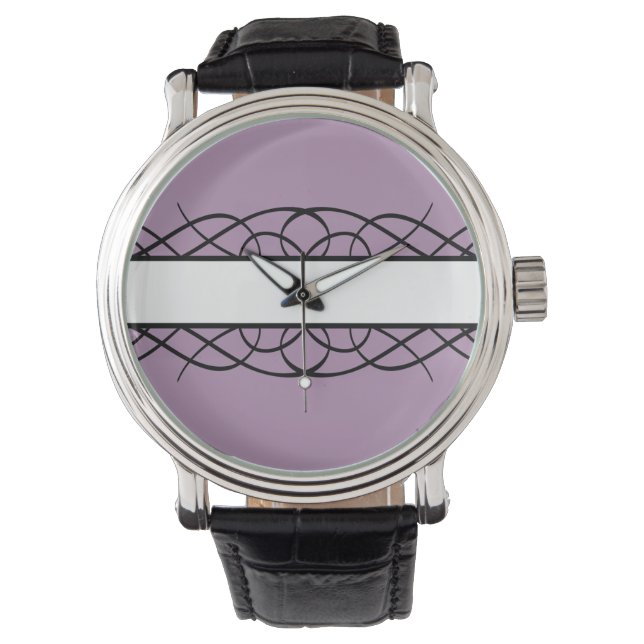 Ivory Deko Blühe Watch Armbanduhr (Vorderseite)