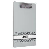 Ivory Deko Blühte Zwischenablage Klemmbrett (Rechts)