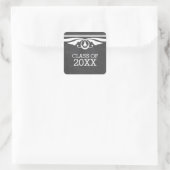 Ivory Deko Chalkboard Abschluss Stickers (Tasche)
