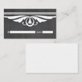 Ivory Deko Chalkboard Platzkarte (Vorne/Hinten)