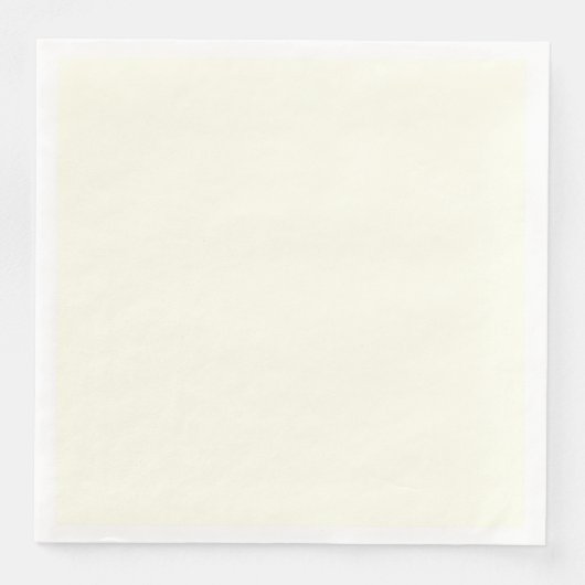 Ivory Dinner Paper Napkin Serviette (Vorderseite)