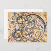 Ivory & Enamel Postkarte (Vorne/Hinten)