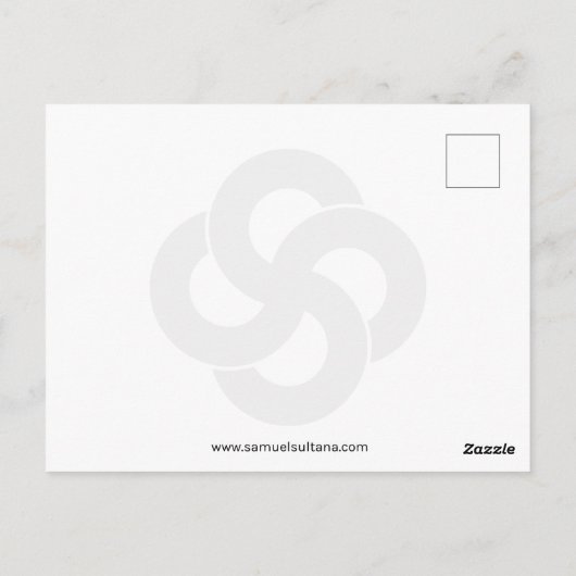 Ivory & Enamel Postkarte (Rückseite)