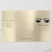 Ivory Eyes Makeup Eyes Lashes DL 3 Packungsbeilage Flyer (Vorne)