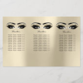 Ivory Eyes Makeup Eyes Lashes DL 3 Packungsbeilage Flyer (Hinten)