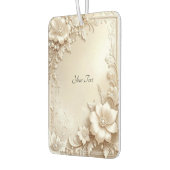 Ivory Flowers Air Freshener Autolufterfrischer (Links)