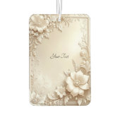 Ivory Flowers Air Freshener Autolufterfrischer (Rückseite)