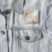 Ivory Flowers Button (Beispiel)