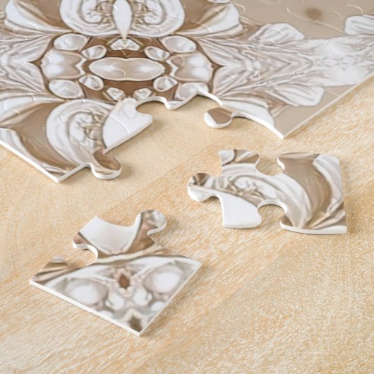 Ivory Flowers Jigsaw Puzzle (Seite)