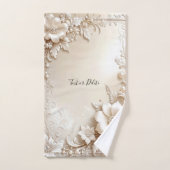 Ivory Flowers Towel Set (Handtuch)
