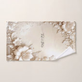 Ivory Flowers Towel Set (Handtuch)