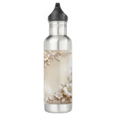 Ivory Flowers Water Bottle Edelstahlflasche (Rechts)