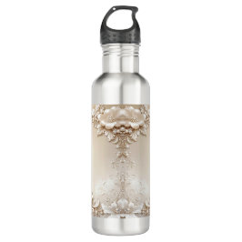Ivory Flowers Water Bottle Edelstahlflasche
