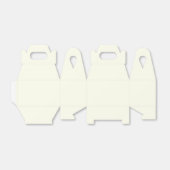 Ivory Gable Favor Box Geschenkschachtel (Ungefaltet)