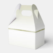 Ivory Gem Bow & Ribbon 14. Hochzeitstag Geschenkschachtel (Rückseite)