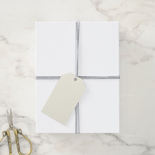 Ivory Gift Tags Geschenkanhänger (Mit Garn)