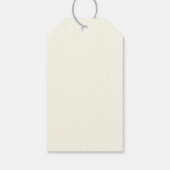 Ivory Gift Tags Geschenkanhänger (Rückseite)
