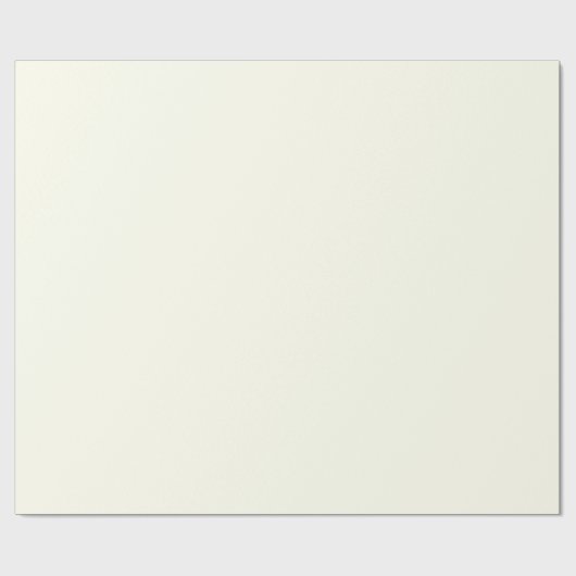 Ivory Glossy Wrapping Paper Geschenkpapier (Flach)