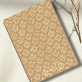 Ivory Gold Damask Elegance Islamische Hochzeit Einladung