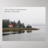Ivory Island Lightstation Poster (Vorne)