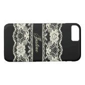 Ivory Lace iPhone 7 Fall Case-Mate iPhone Hülle (Rückseite (Horizontal))
