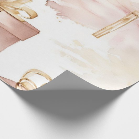 Ivory Lace Reverie Geschenkpapier (Ecke)