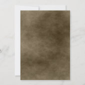 Ivory Lanterns Bridal Dusche Einladung (Rückseite)