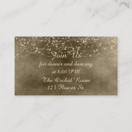 Ivory Lanterns Empfang Cards Begleitkarte