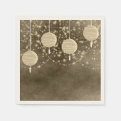 Ivory Lanterns Serviette (Vorderseite)