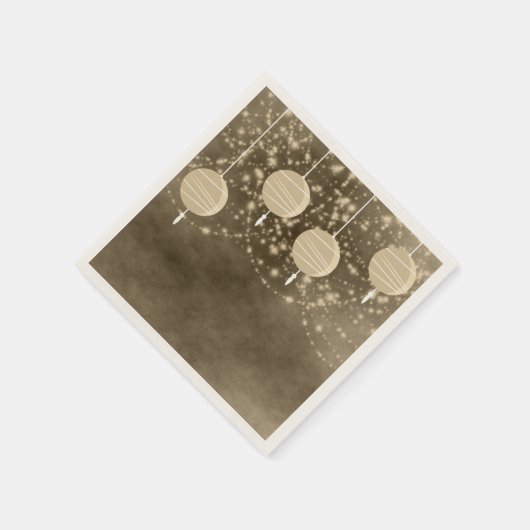 Ivory Lanterns Serviette (Ecke)